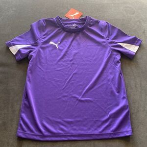 Girls Puma Purple and White T-Shirt Size M NWT
